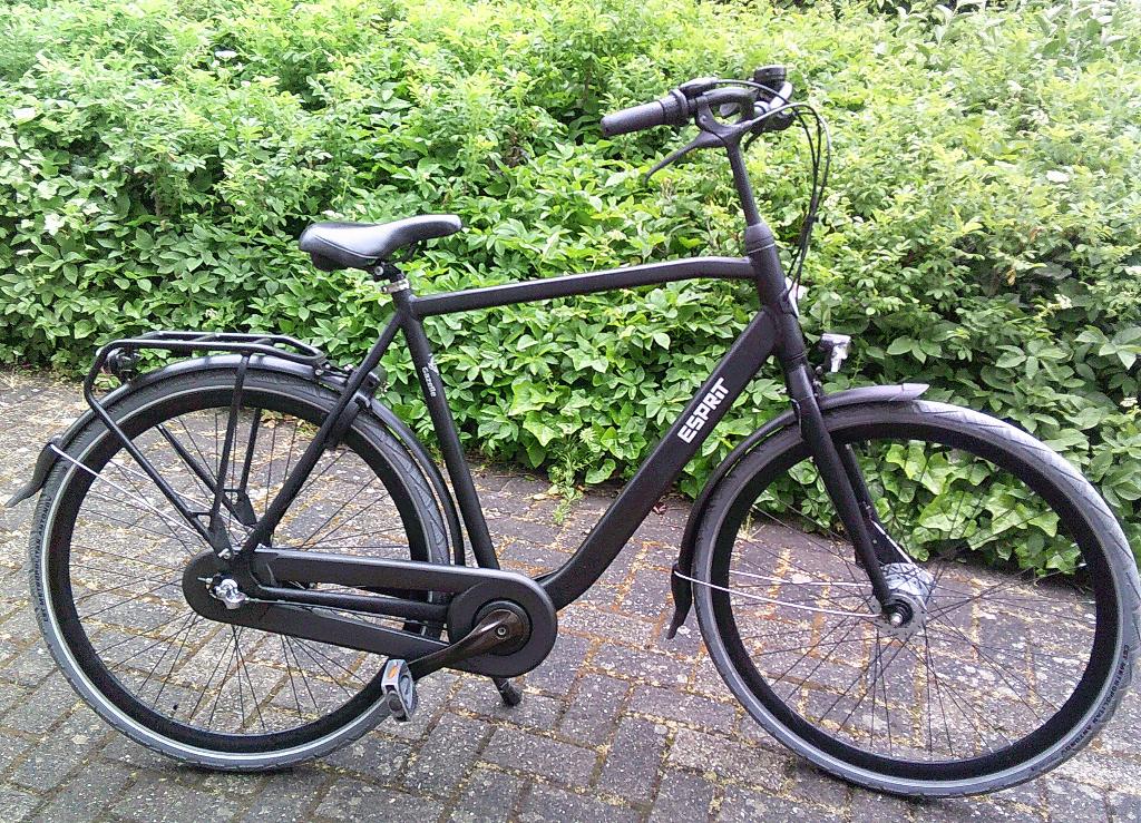 ZEER MOOIE GAZELLE ESPRIT 3V FRAME HOOGTE 59 CM MATT ZWART., Fietsen en Brommers, Fietsen | Heren | Herenfietsen, Ophalen, Versnellingen