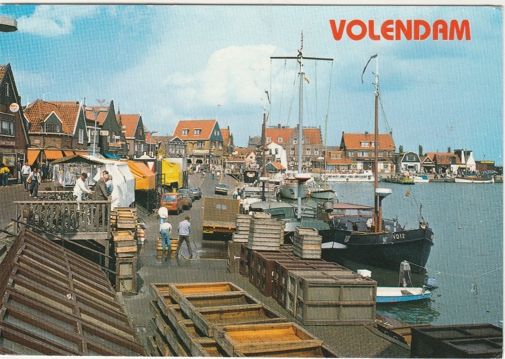 VOLENDAM Haven, Verzenden, 1980 tot heden, Gelopen, Noord-Holland