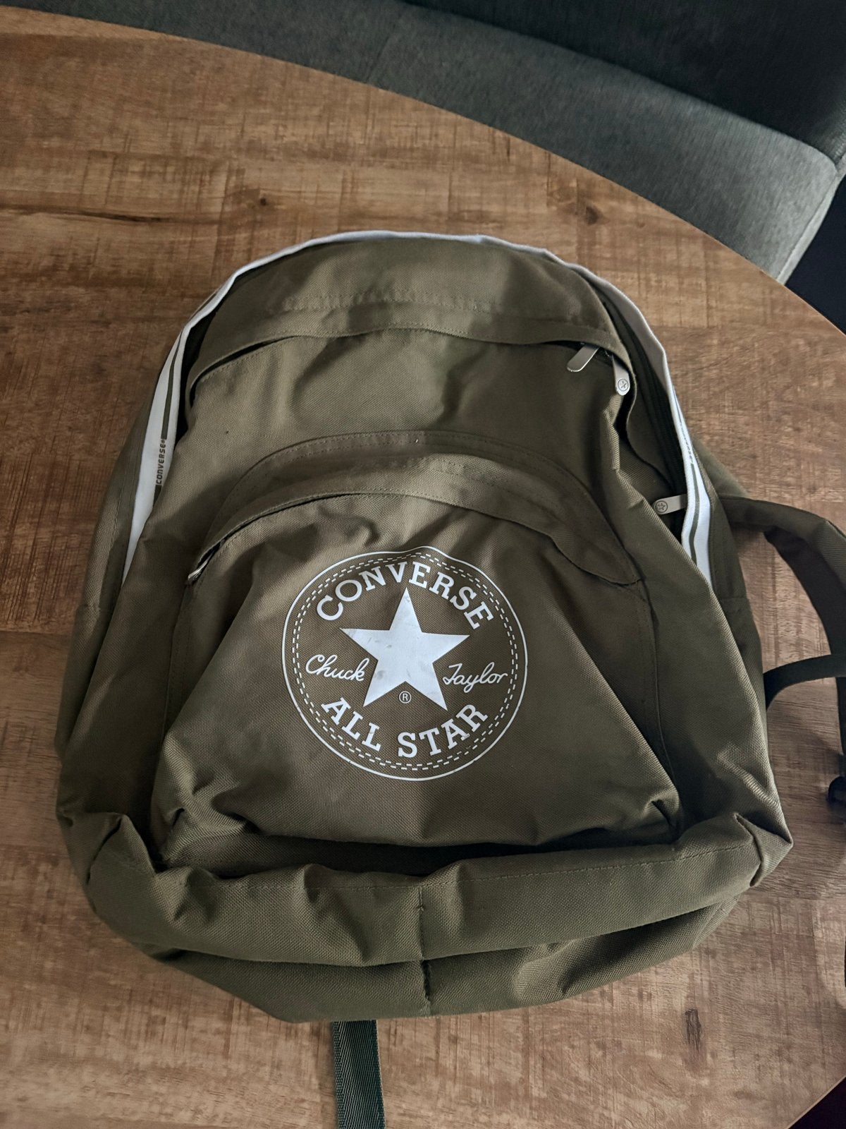 Converse Chuck Taylor All Star Rugzak - Groen, Ophalen of Verzenden, Gebruikt, 25 tot 40 cm, Overige merken