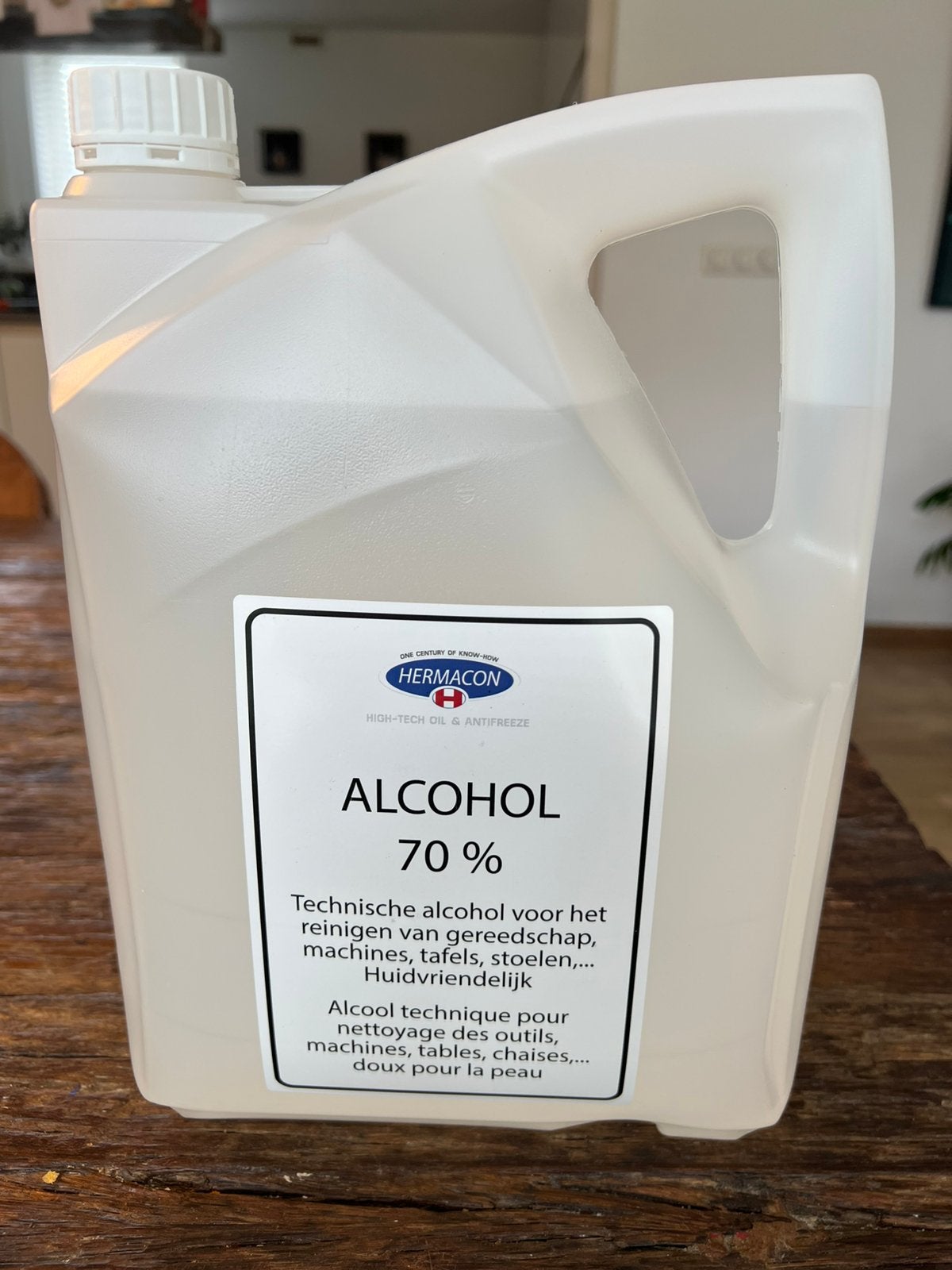 Alcohol 70%, Ophalen, Schoonmaakmiddel