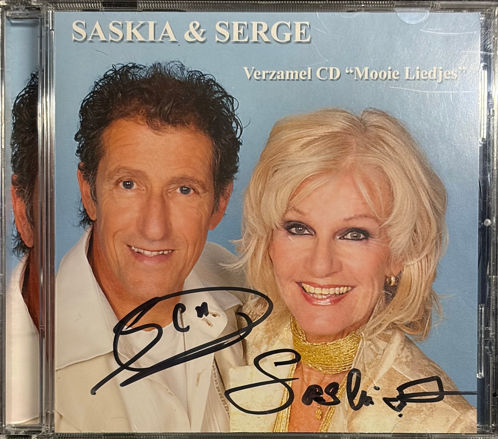 CD Saskia & Serge - Mooie Liedjes (2013), Gesigneerd, Ophalen of Verzenden, Zo goed als nieuw, Verzamelalbum