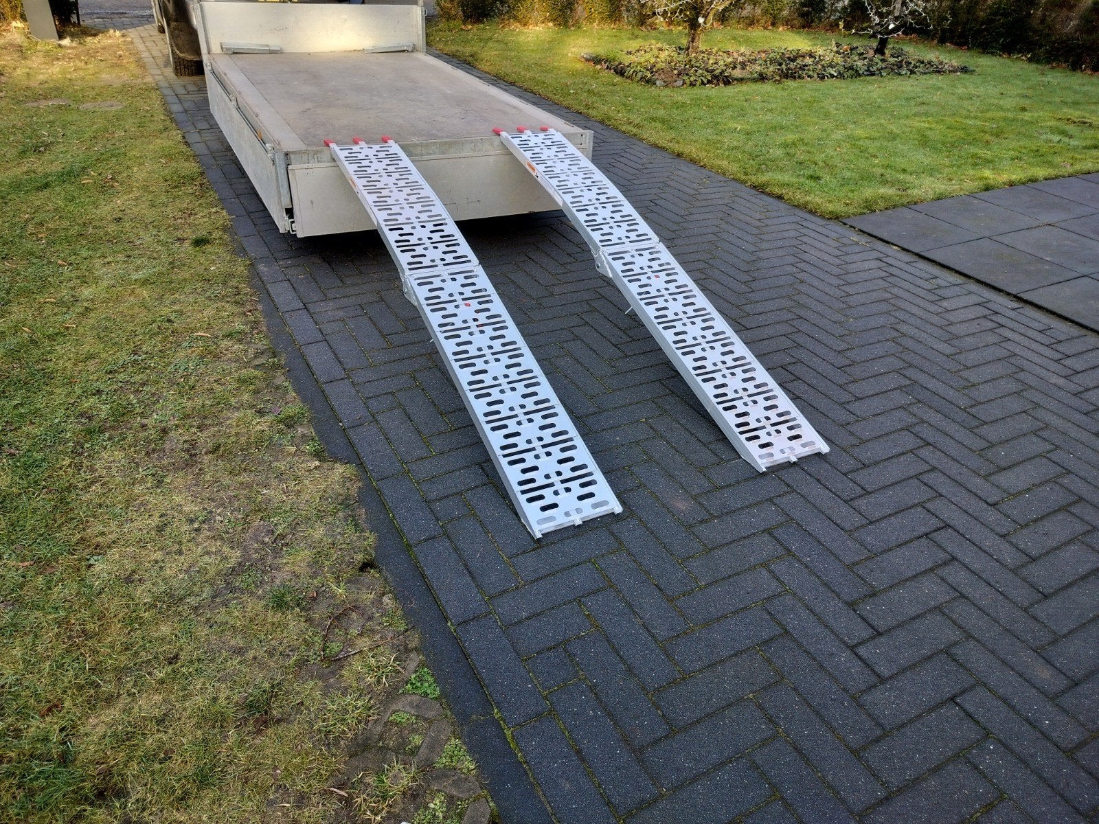 Aluminium oprijplaten nieuw, Auto diversen, Aanhangwagen-onderdelen, Ophalen of Verzenden, Nieuw