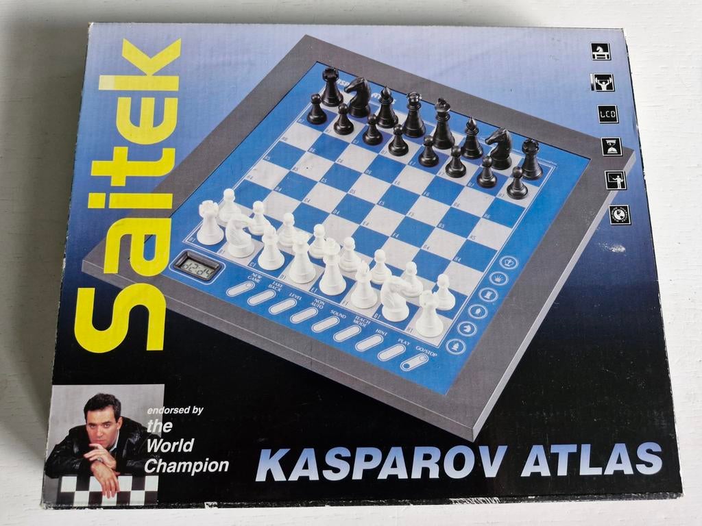 Saitek Kasparov Atlas schaakcomputer / Chess, Hobby en Vrije tijd, Ophalen