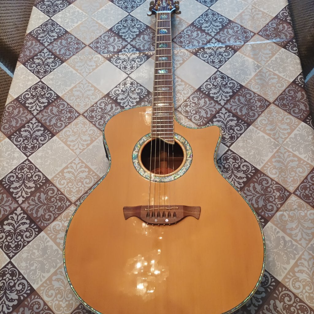 semi akoestische Crafter gitaar, Muziek en Instrumenten, Ophalen, Zo goed als nieuw, Solid body, Overige merken