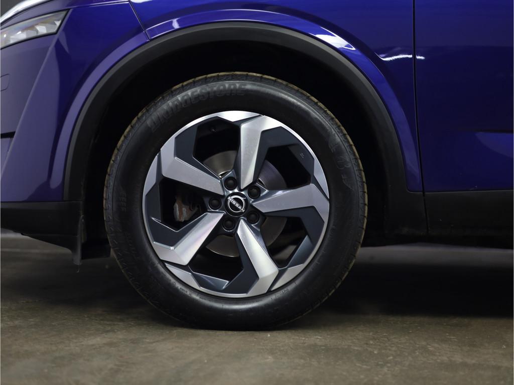 Nissan QASHQAI 1.3 MHEV Xtronic N-Connecta | Carplay & Andro, Auto's, Nissan, Adaptive Cruise Control, Stof, Blauw, Bedrijf