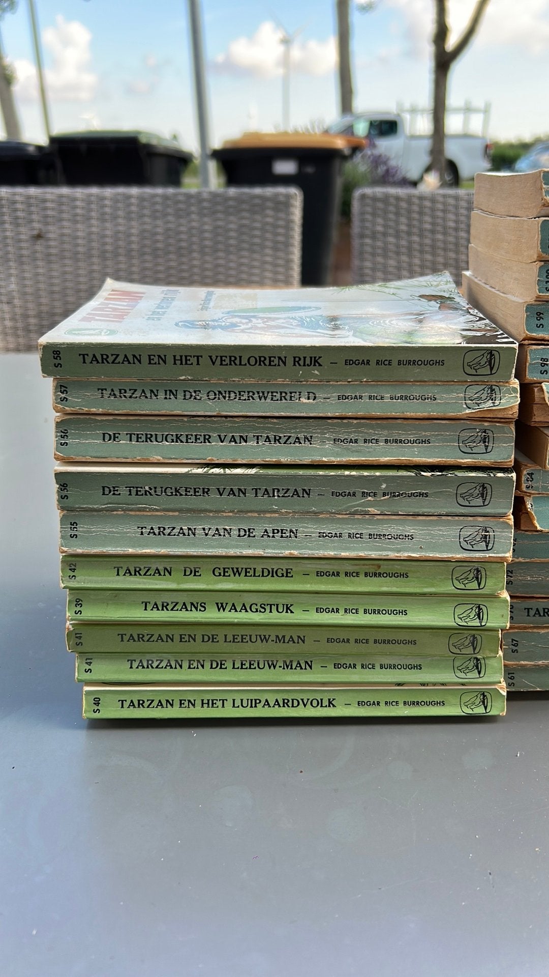 Tarzan boeken – Edgar Rice Burroughs – 20 vintage, Ophalen of Verzenden, Gelezen, Kind en Jeugd