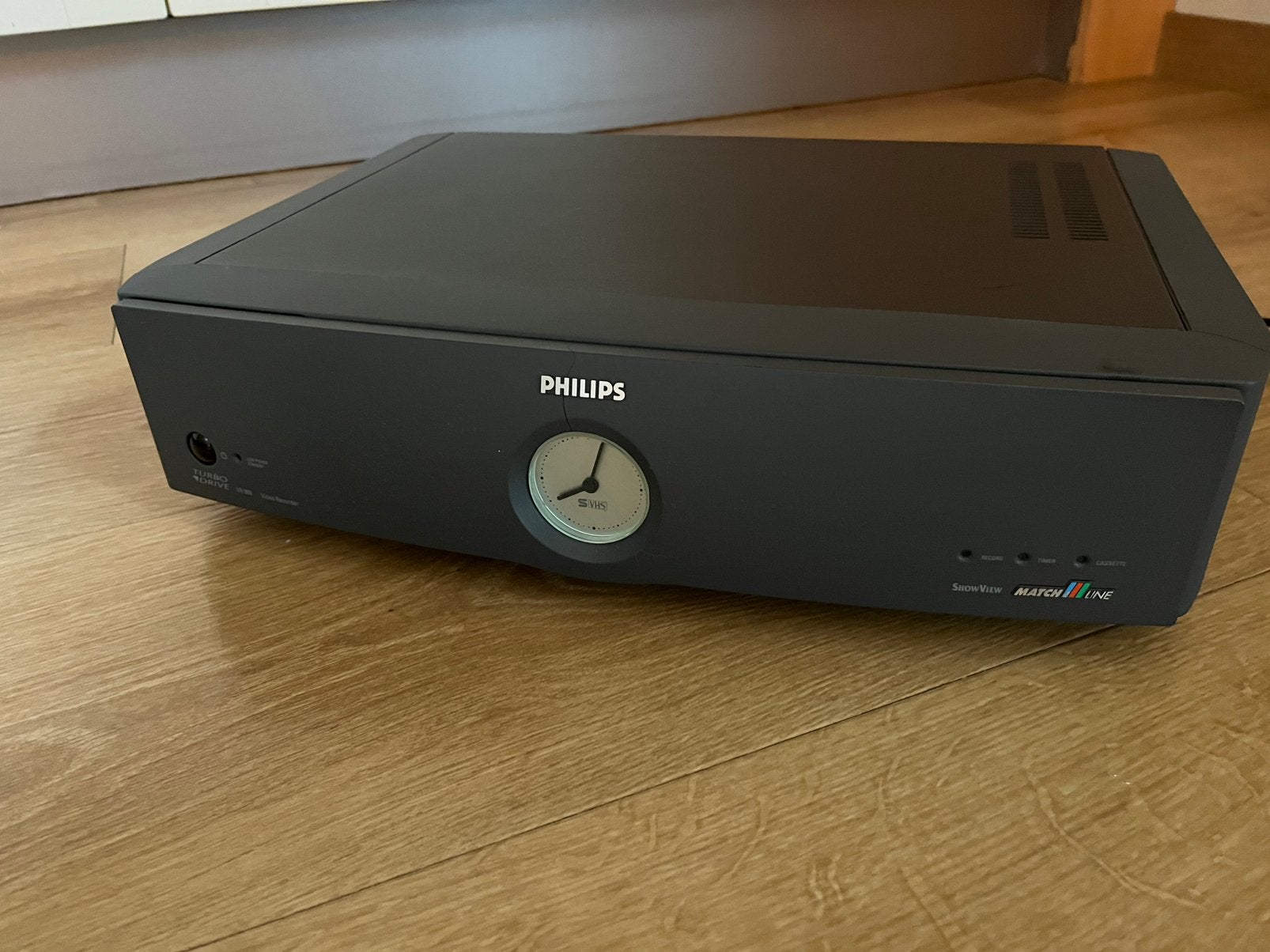 Iconische videorecorder Philips VR 969, Ophalen of Verzenden, Gebruikt, VHS-speler of -recorder