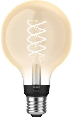 Philips Hue Filament E27 Smart LED Lamp - Warm Wit, 30 tot 60 watt, Philips Hue, Zo goed als nieuw, Bedienbaar via app