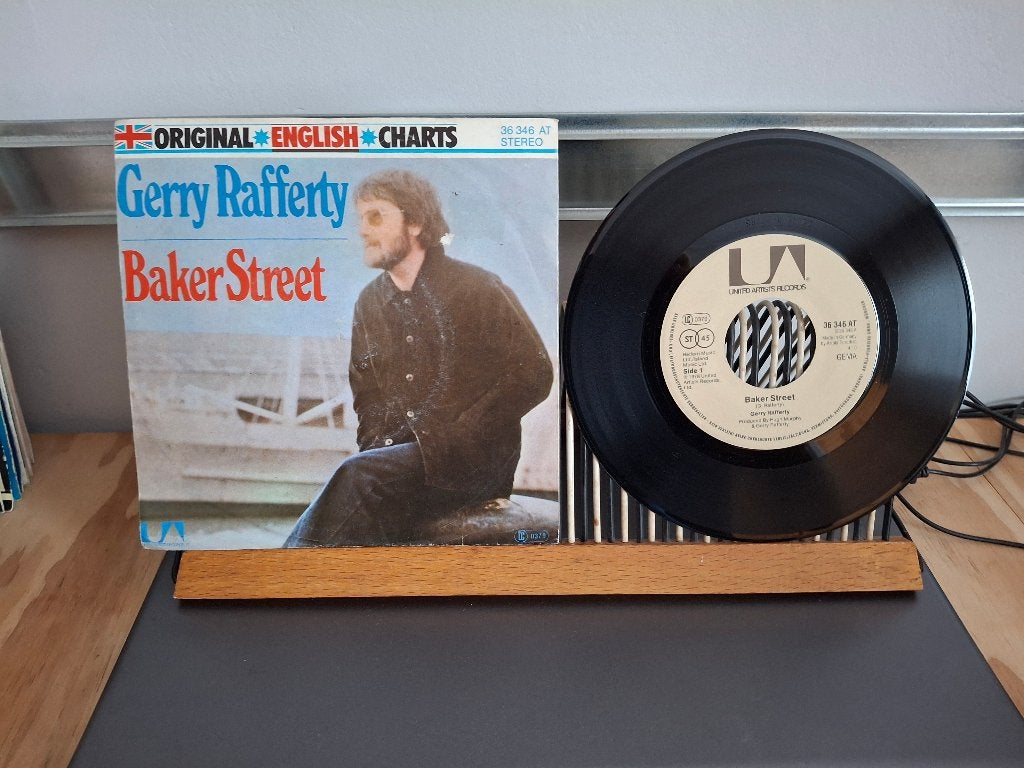 Gerry Rafferty-Baker street(405) 3 euro vaste prijs, Cd's en Dvd's, Vinyl Singles, Ophalen of Verzenden, Zo goed als nieuw, 7 inch
