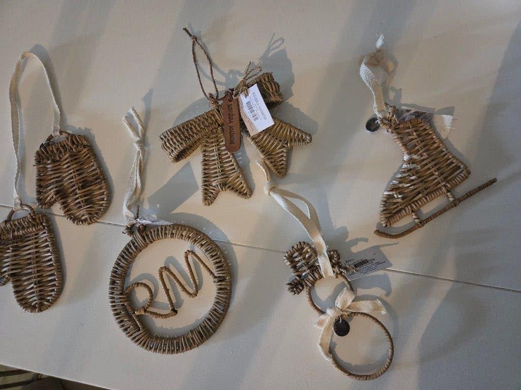 Nieuw   riviera maison  rattan hangers/deco, Ophalen of Verzenden, Nieuw, Overige materialen