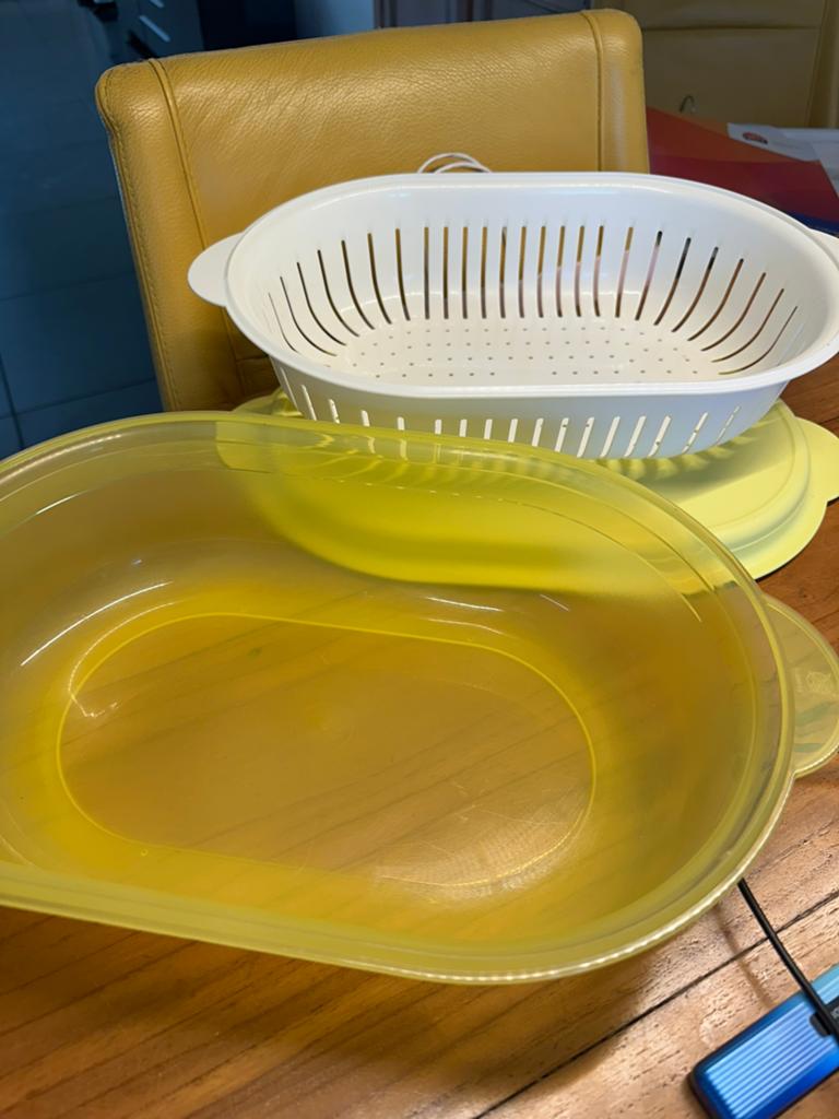 Tupperware serveer wonder, Ophalen, Zo goed als nieuw, Geel, Overige typen