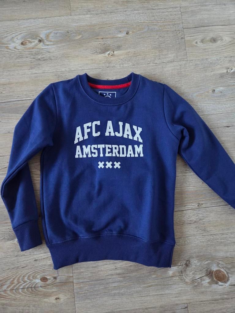 Ajax trui maat 128/134 (valt als 122/128) - Nieuw!, Ophalen of Verzenden, Zo goed als nieuw, Jongen, Trui of Vest