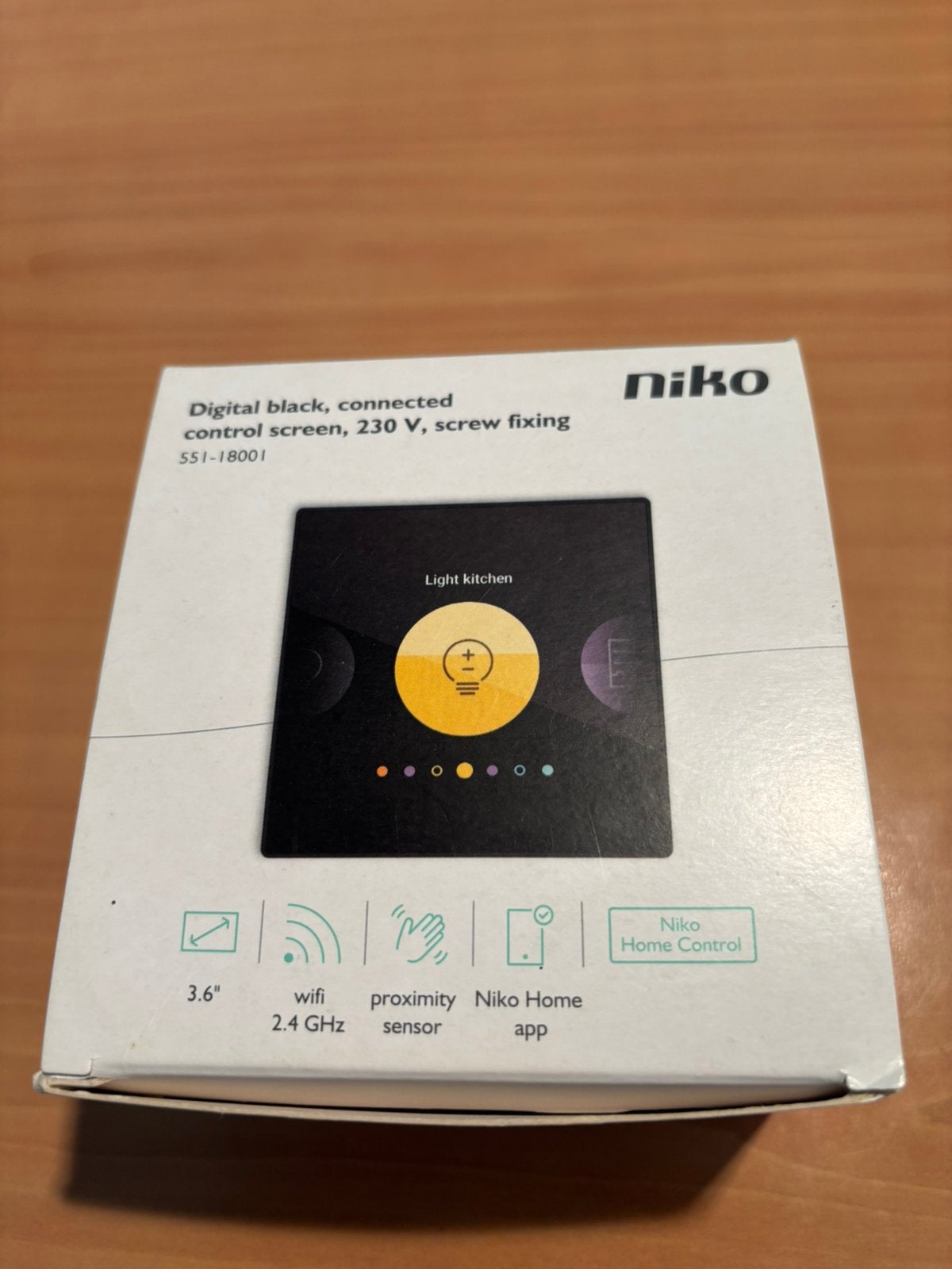 Niko Digital Black 230V nieuw, Ophalen of Verzenden, Nieuw, Schakelaar