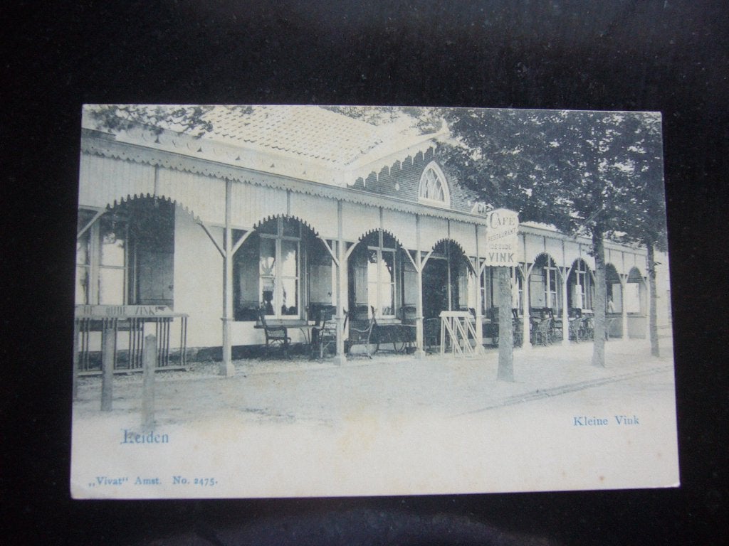 LEIDEN  =  KLEINE VINK  BRIEFKAART, Ophalen of Verzenden, Voor 1920, Ongelopen, Zuid-Holland