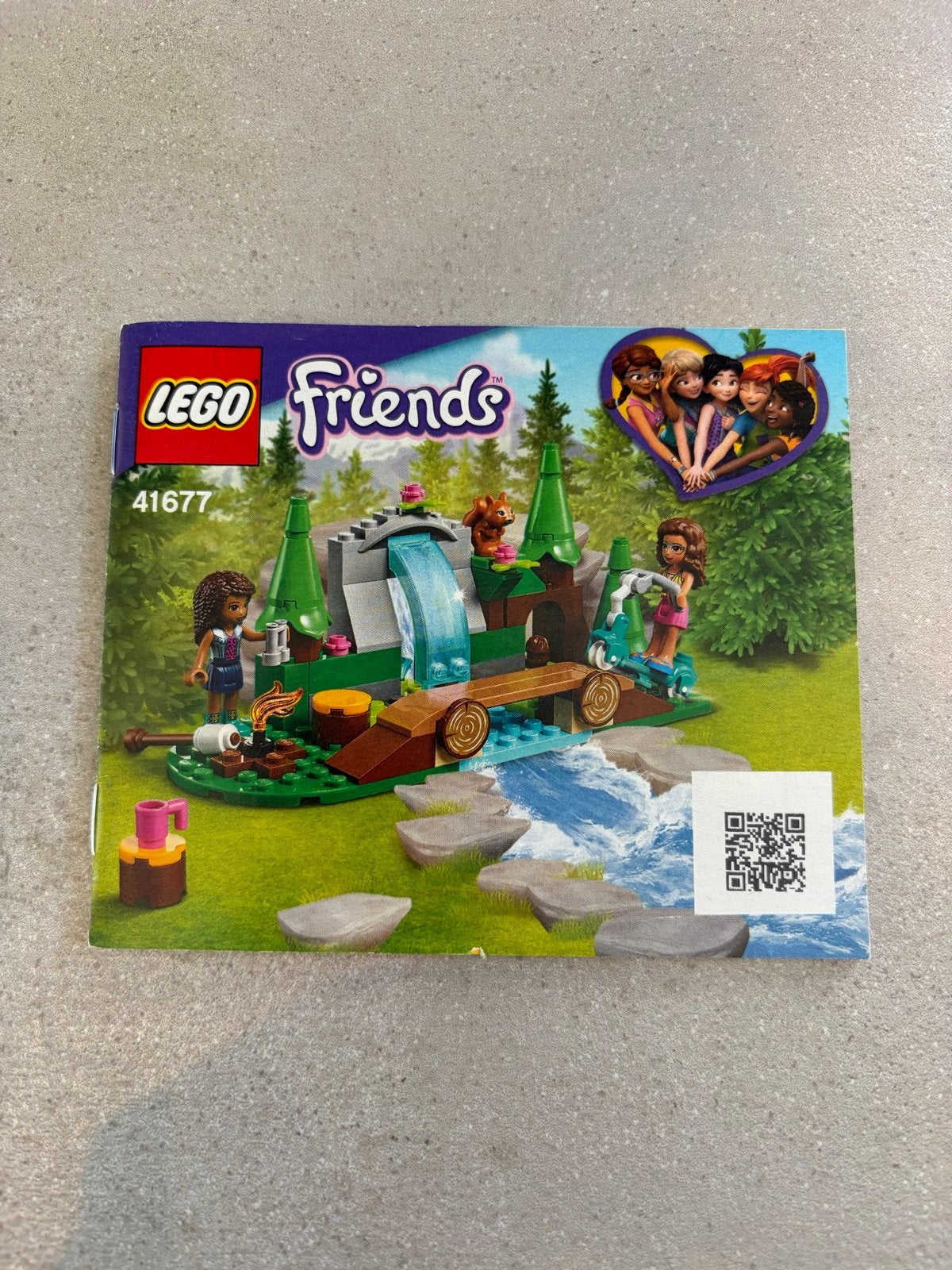 LEGO Friends 41677 Waterval in het Bos - Zo goed als nieuw, Ophalen of Verzenden, Zo goed als nieuw