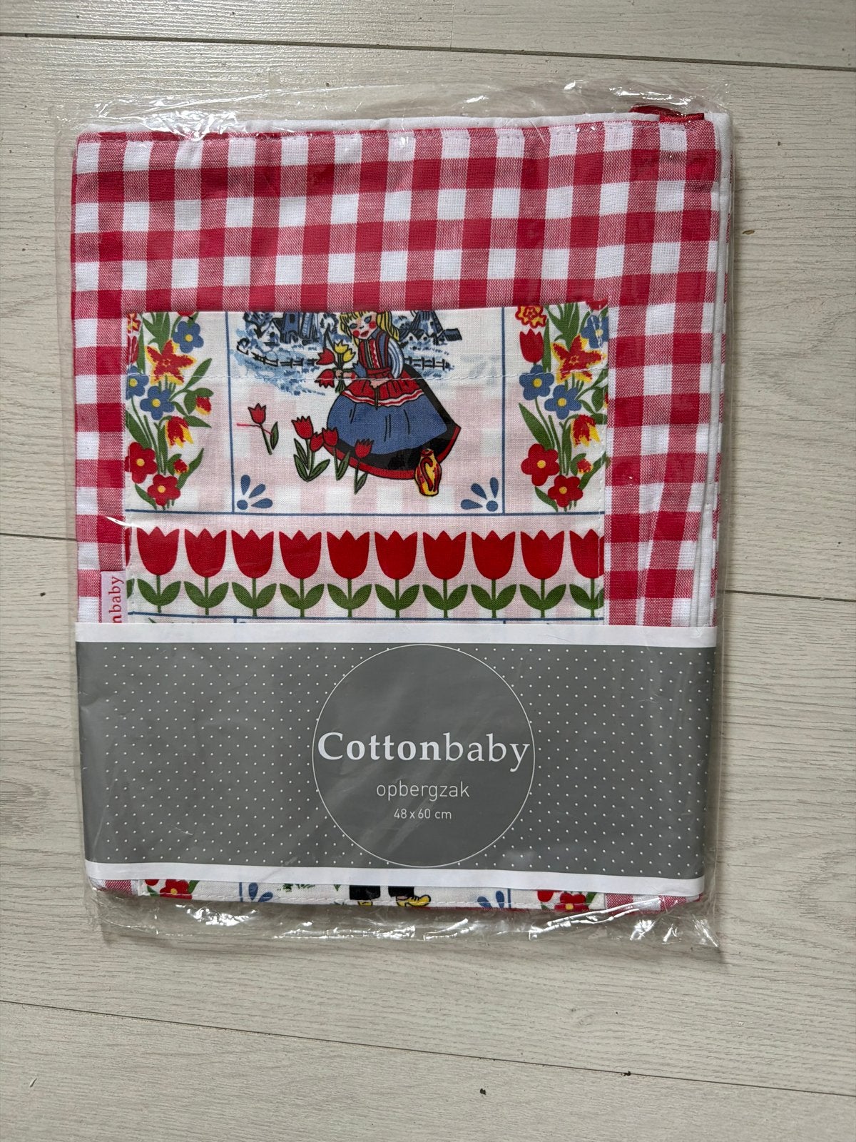 Cottonbaby Opbergzak - Hollands Design 48x60 cm, Ophalen of Verzenden, Nieuw