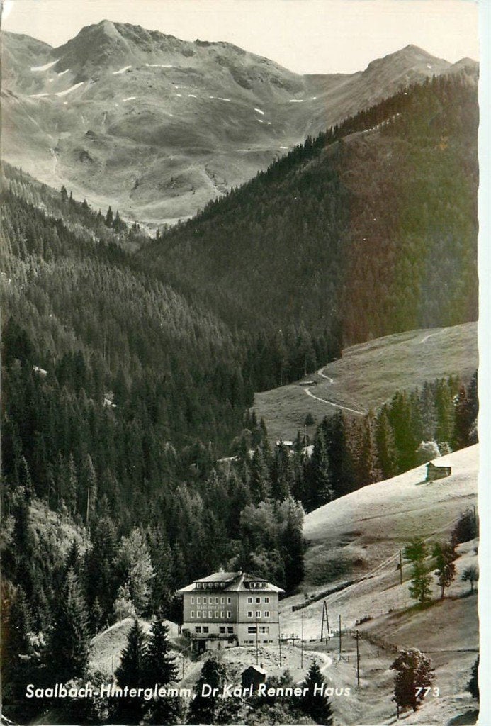 701-468-005 Saalbach Hinterglemm, Verzenden, Voor 1920, Oostenrijk