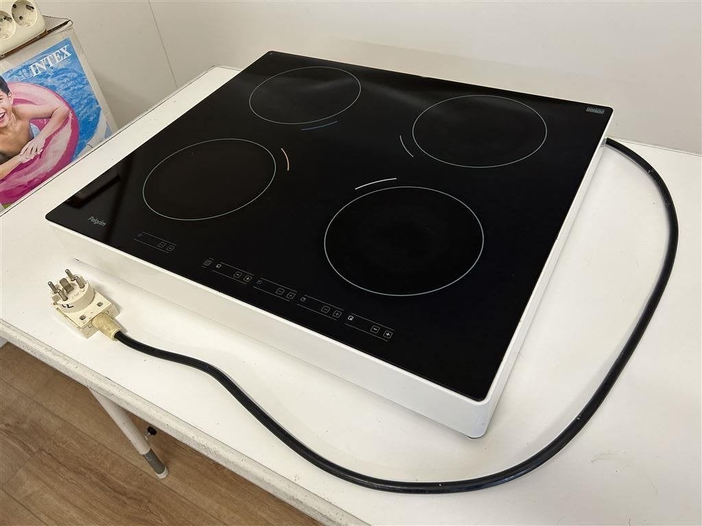 Pelgrim Vrijstaand inductie kookplaat [AM975ST/P01] 5,6 kw, Ophalen of Verzenden, Gebruikt