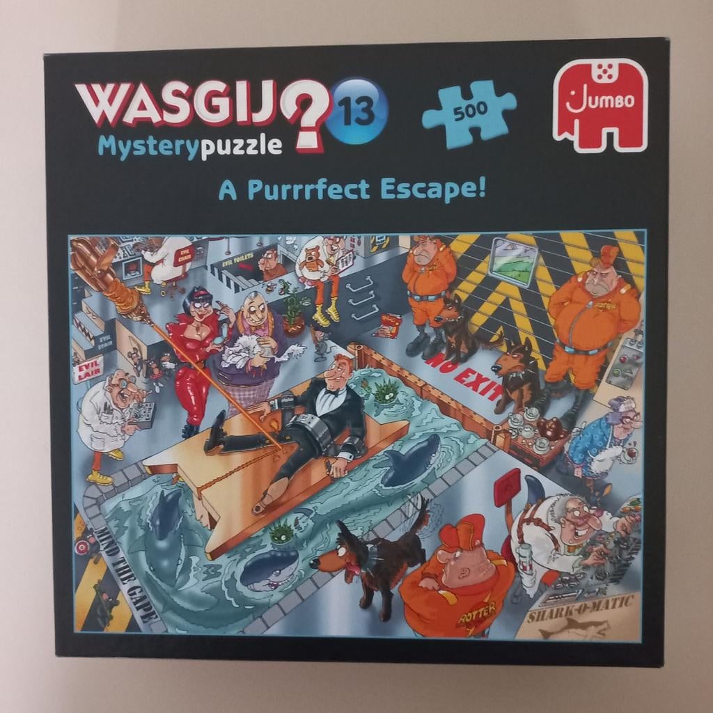 Wasgij puzzels. Zijn compleet 500 en 950 st., Ophalen, 500 t/m 1500 stukjes, Zo goed als nieuw