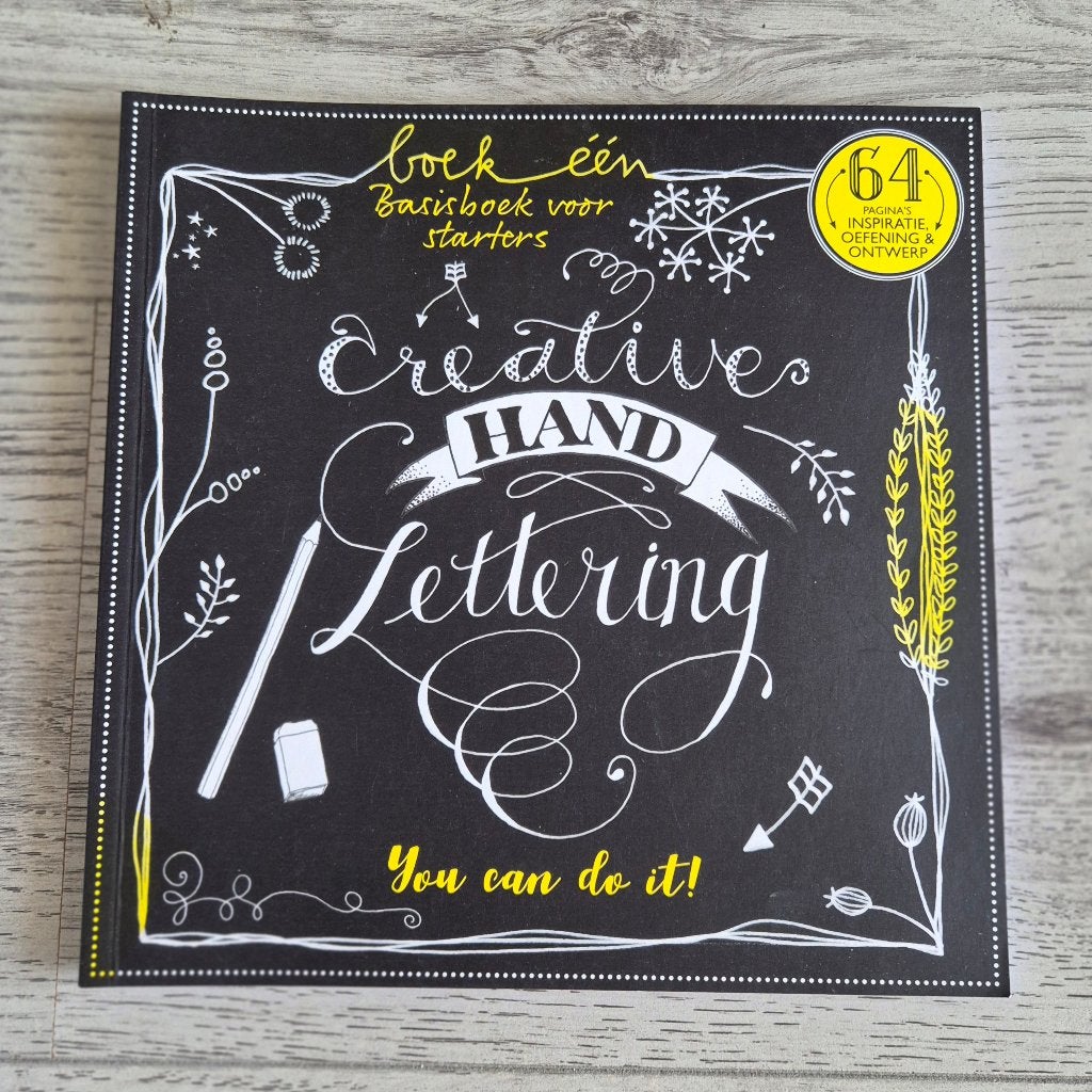 Creative Hand Lettering - Boek Één, Ophalen of Verzenden, Nieuw, Boek of Gids