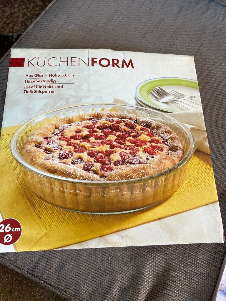 bakvorm glas en bakmatten, Ophalen of Verzenden, Nieuw