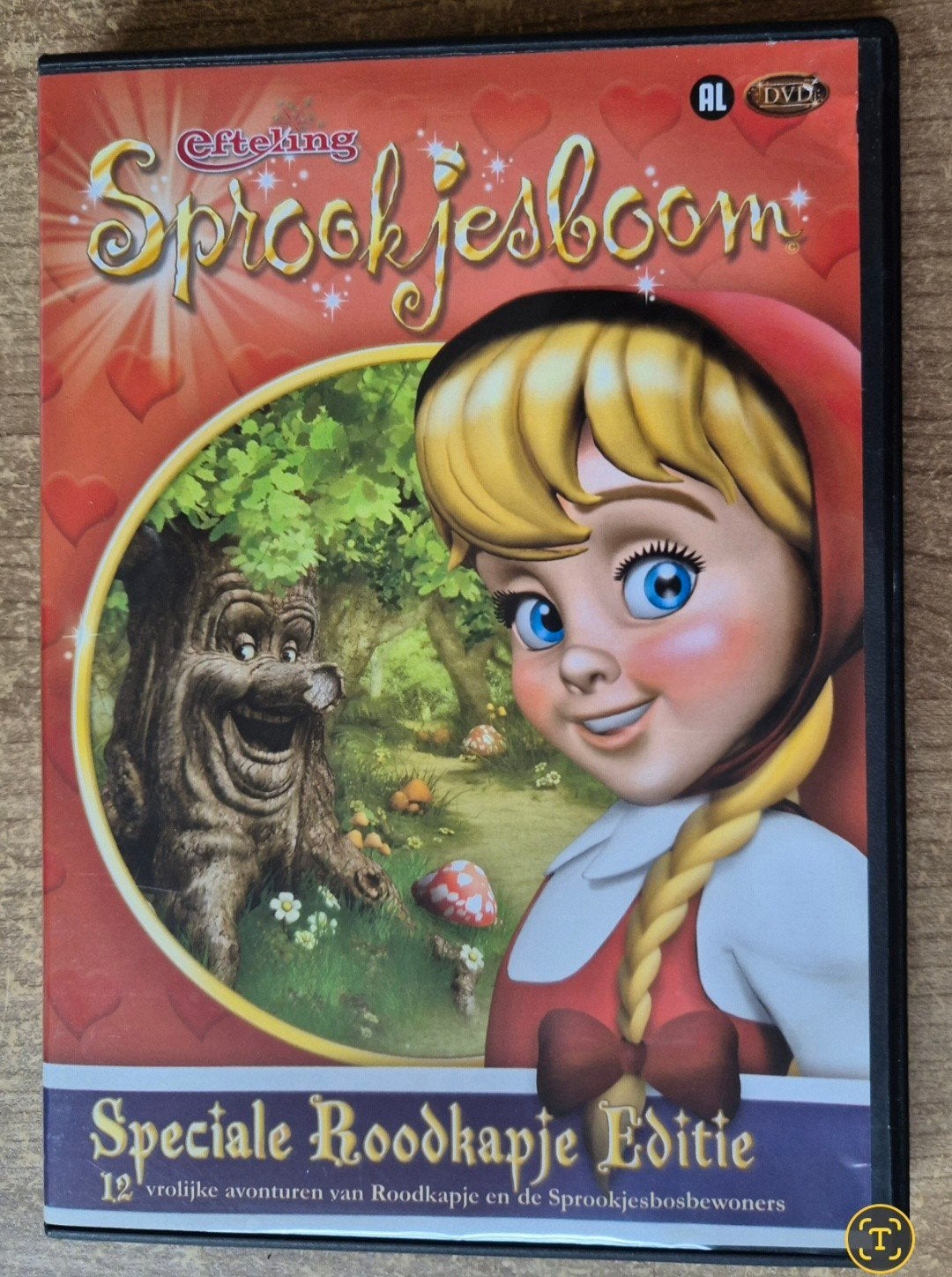 Efteling Sprookjesboom dvd / speciale Roodkapje editie, Verzamelen, Ophalen of Verzenden, Zo goed als nieuw