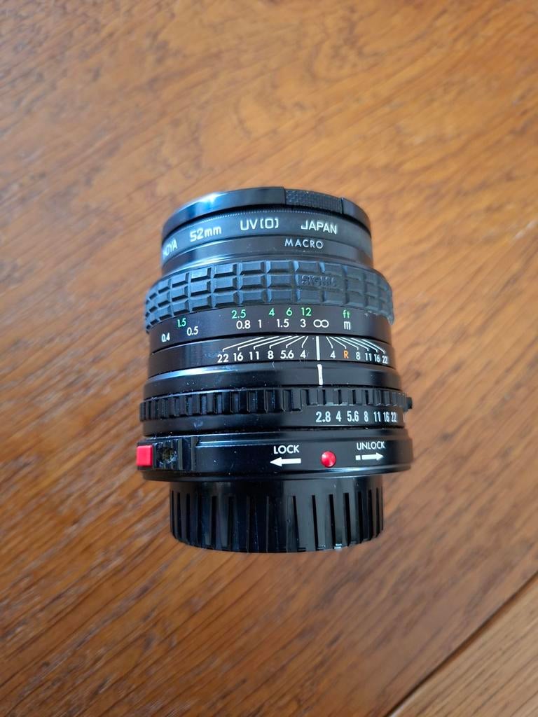 Sigma 52mm UV(0) Analoge Macro lens met Hoya filter, Ophalen of Verzenden, Gebruikt, Macrolens