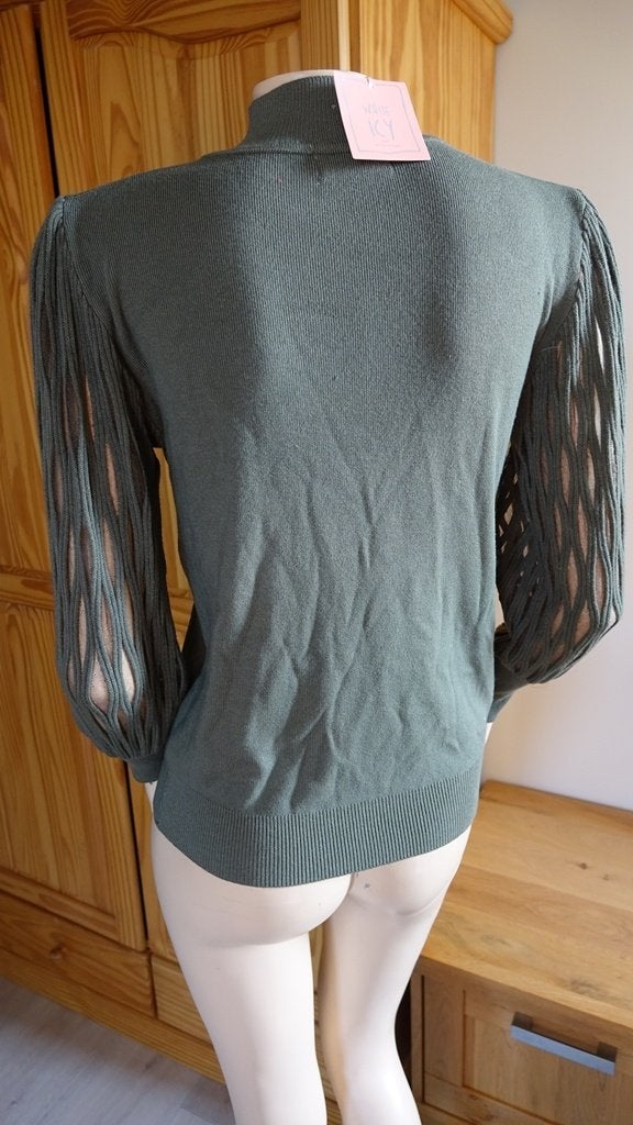 nieuwe WHITE ICY trui, Nieuw, Maat 36 (S), Groen, Verzenden