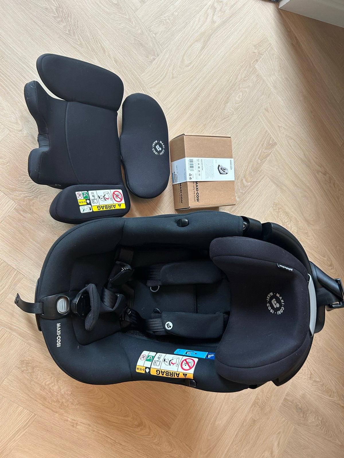Maxi Cosi AxissFix 360 draaibare autostoel, Kinderen en Baby's, Autostoeltjes, Ophalen, 0 t/m 18 kg, Verstelbare rugleuning, Zo goed als nieuw