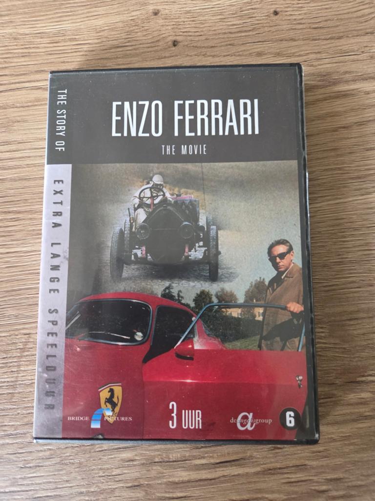 Enzo Ferrari: The Movie - Extra Lange Speelduur DVD, Vanaf 6 jaar, Ophalen of Verzenden, Gebruikt, Waargebeurd drama