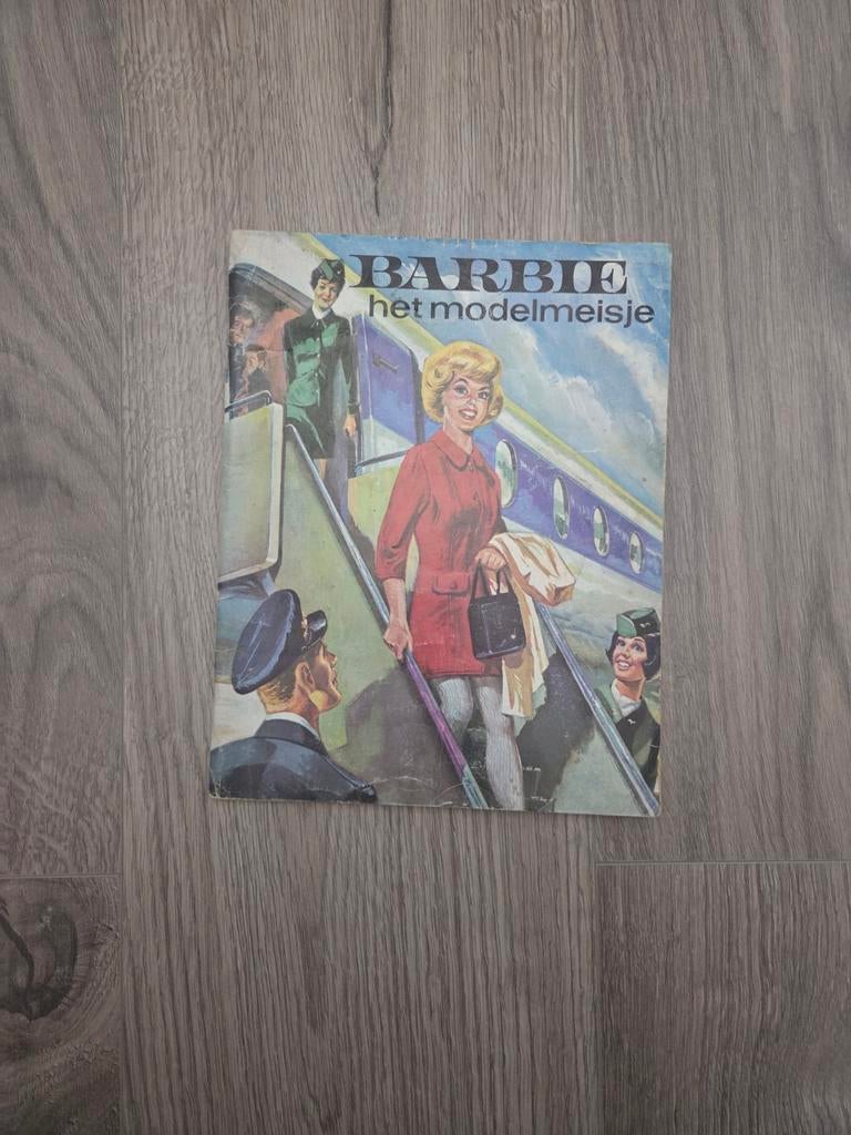 Barbie Het Modelmeisje vintage stripboek, Boeken, Stripboeken, Gelezen, Eén stripboek, Ophalen of Verzenden