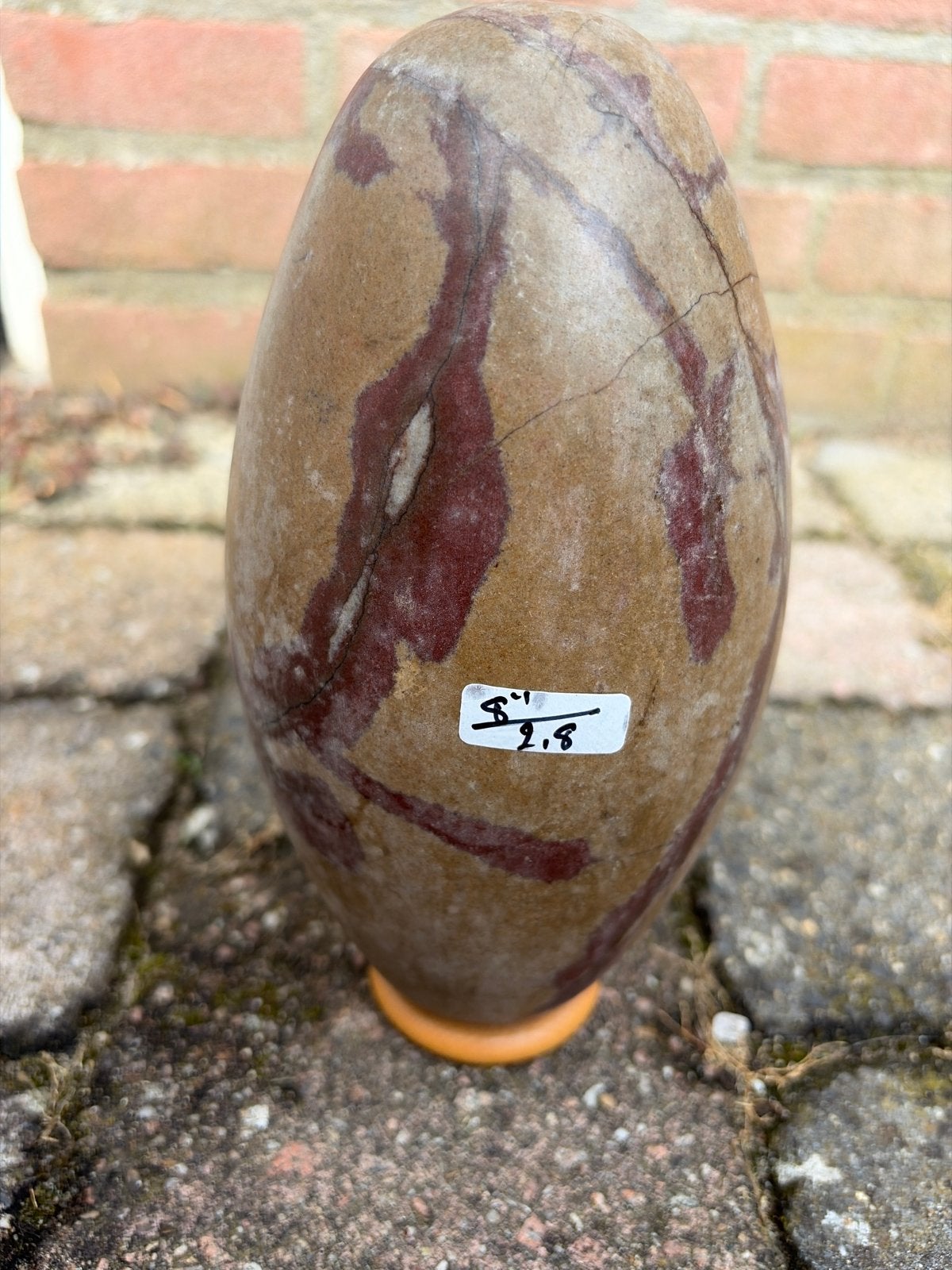 Shiva Lingam Steen - 2.83 kg - Spirituele Decoratie, Ophalen of Verzenden, Mineraal