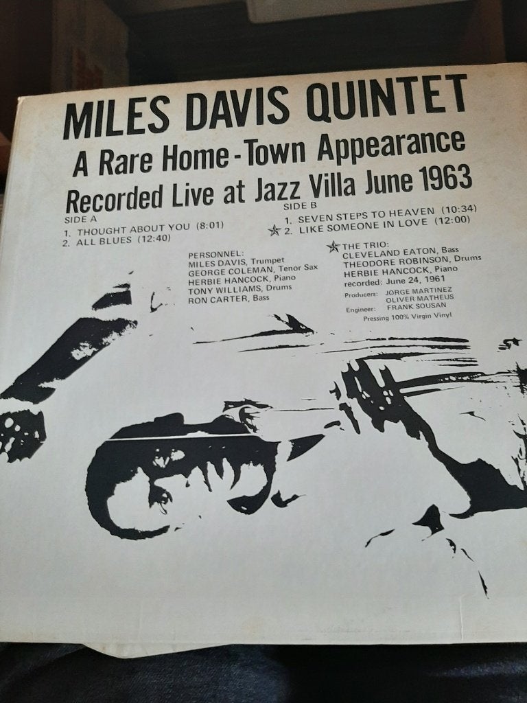 Miles Davis Quintet – Miles In St. Louis -RARE Unofficial, Ophalen, Gebruikt, 12 inch, Jazz