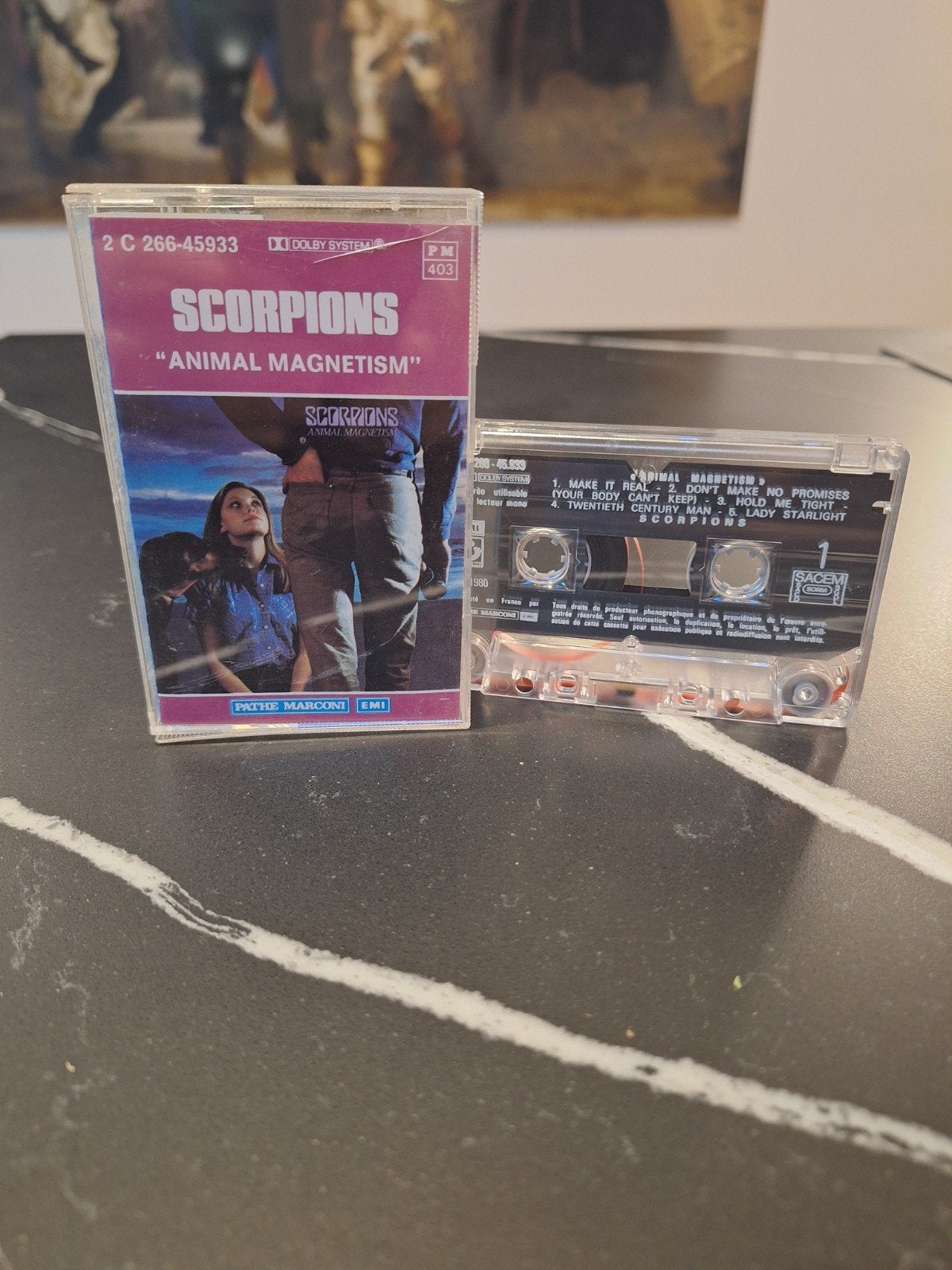 Scorpions - Animal Magnetism Cassette (1980), Gebruikt, 1 bandje, Ophalen of Verzenden, Origineel