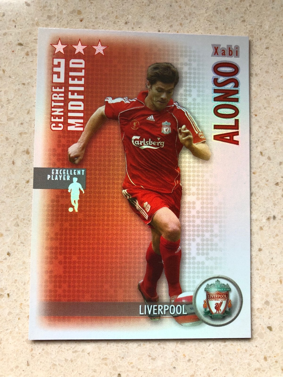 Panini & Topps voetbalplaatjes Xabi Alonso, Ophalen of Verzenden, Zo goed als nieuw, Buitenlandse clubs, Spelerskaart