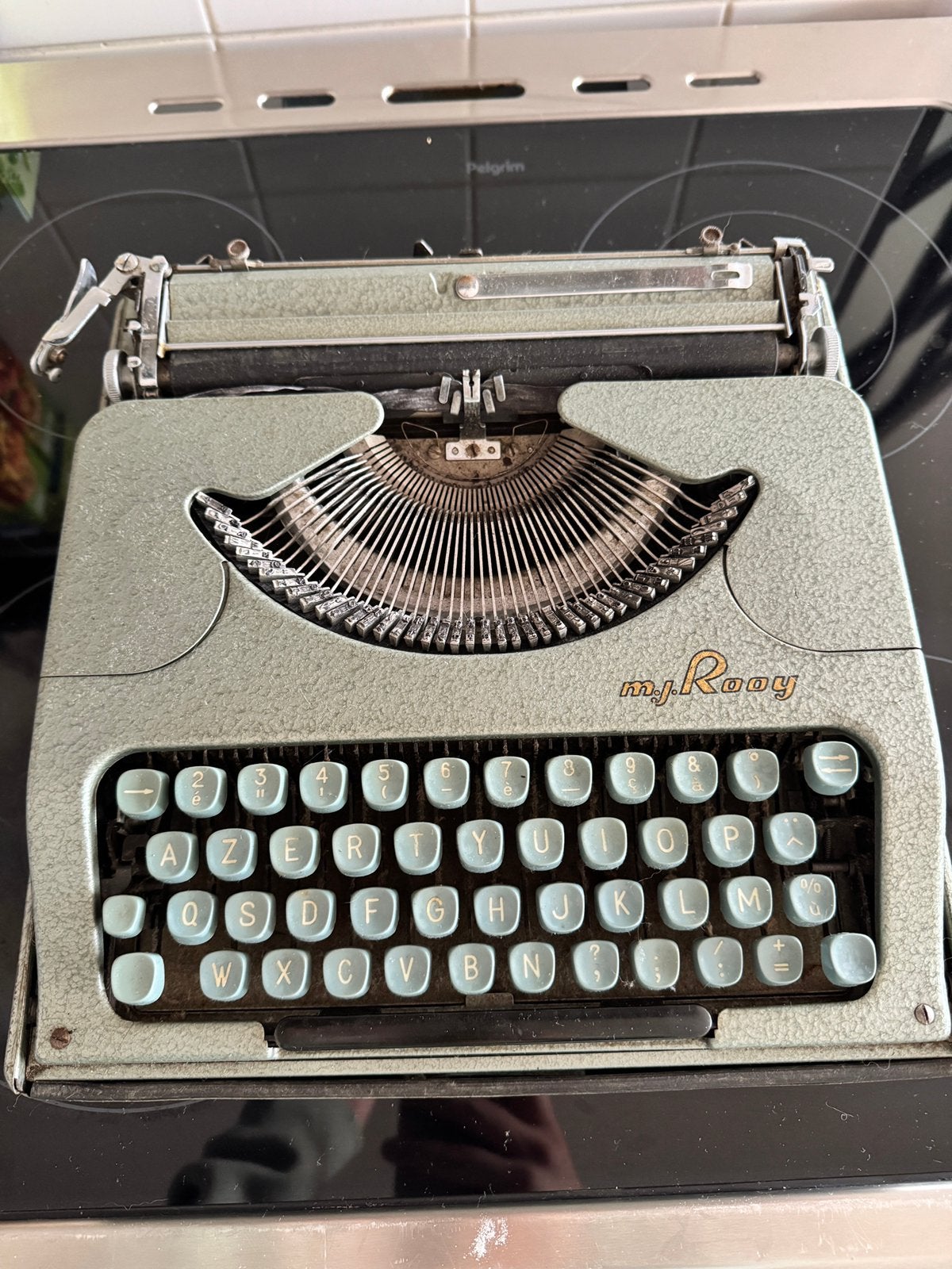 MJ rooy typemachine, Ophalen of Verzenden, Gebruikt