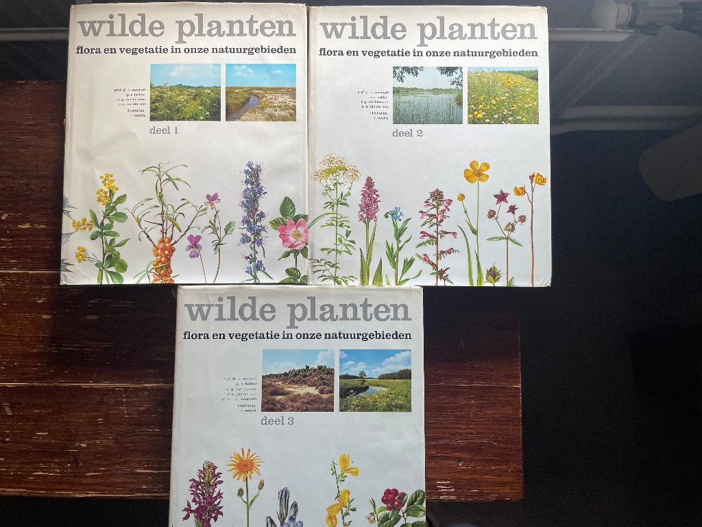 Wilde planten Flora en vegetatie in onze natuurgebieden 3 dl, Gelezen, Bloemen, Planten en Bomen, Ophalen of Verzenden, V. Westhoff e.a.