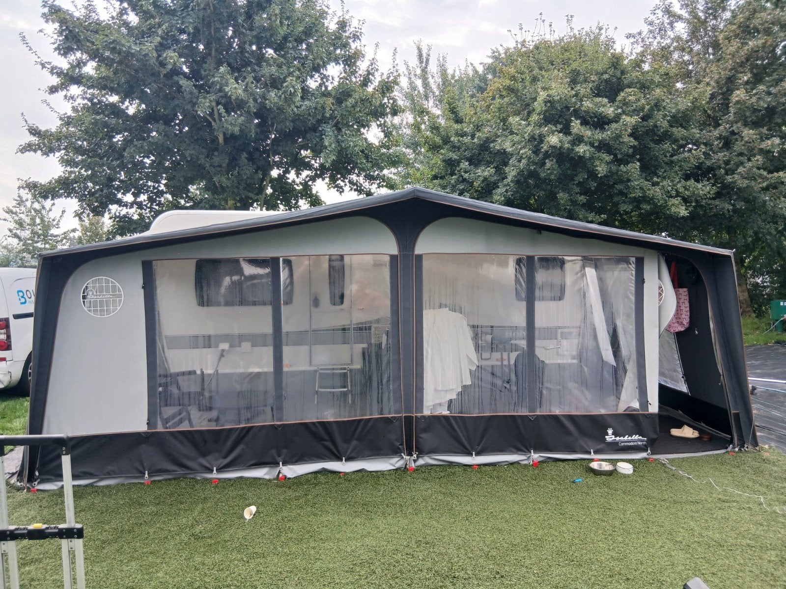 isabella commodore north g19 1015 met luifel, Caravans en Kamperen, Ophalen