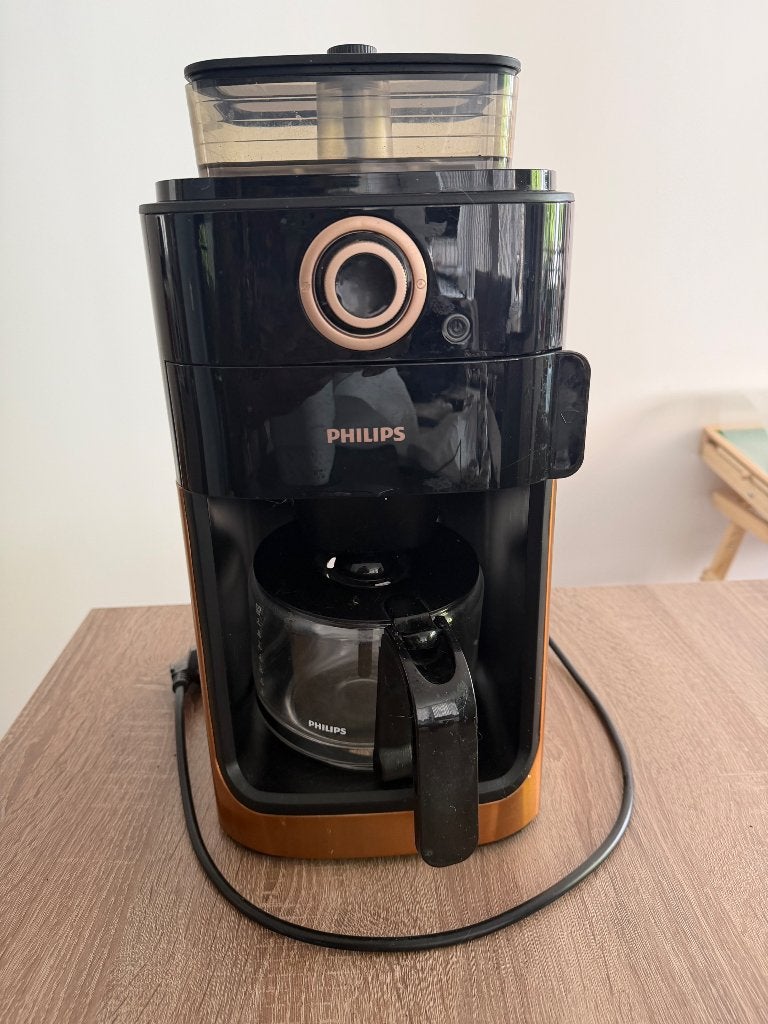 Philips Koffiebonenmachine & Waterdispenser, Ophalen, Afneembaar waterreservoir, Gebruikt, Koffiemachine