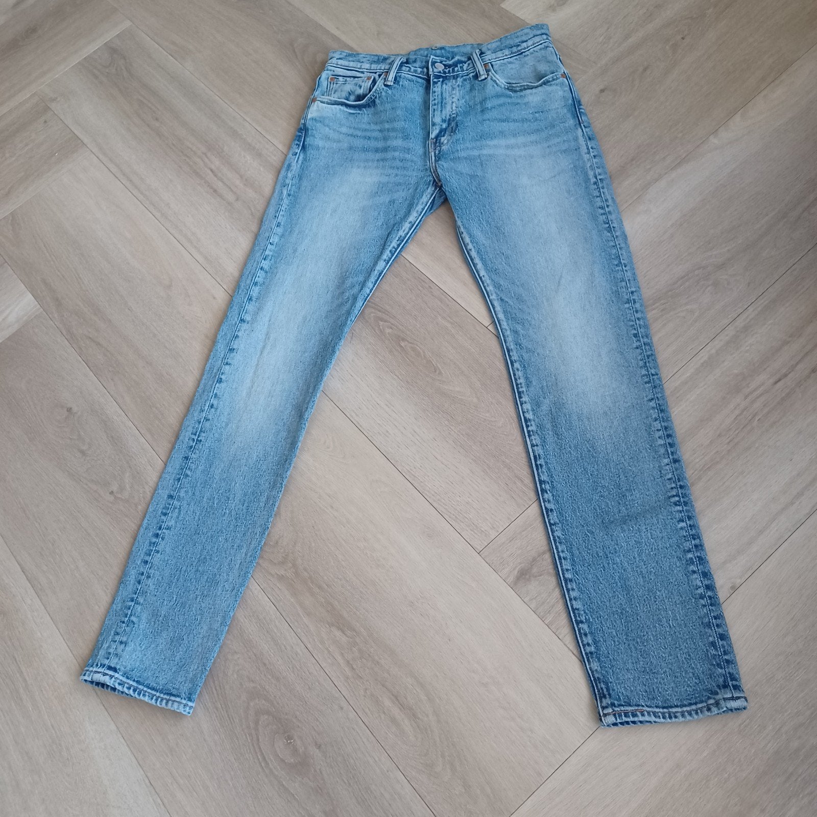 Levi's 512 Slim Taper Jeans W30 L34 - Lichtblauw, Levi's, Blauw, W32 (confectie 46) of kleiner, Ophalen of Verzenden