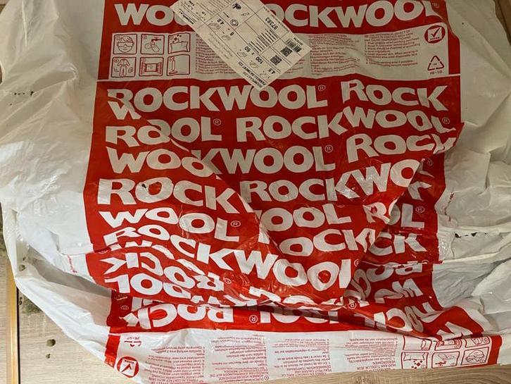 Gratis Rockwool isolatiepanelen - Ongebruikt, Doe-het-zelf en Verbouw, Ophalen, 4 tot 8 cm, Nieuw, Steenwol
