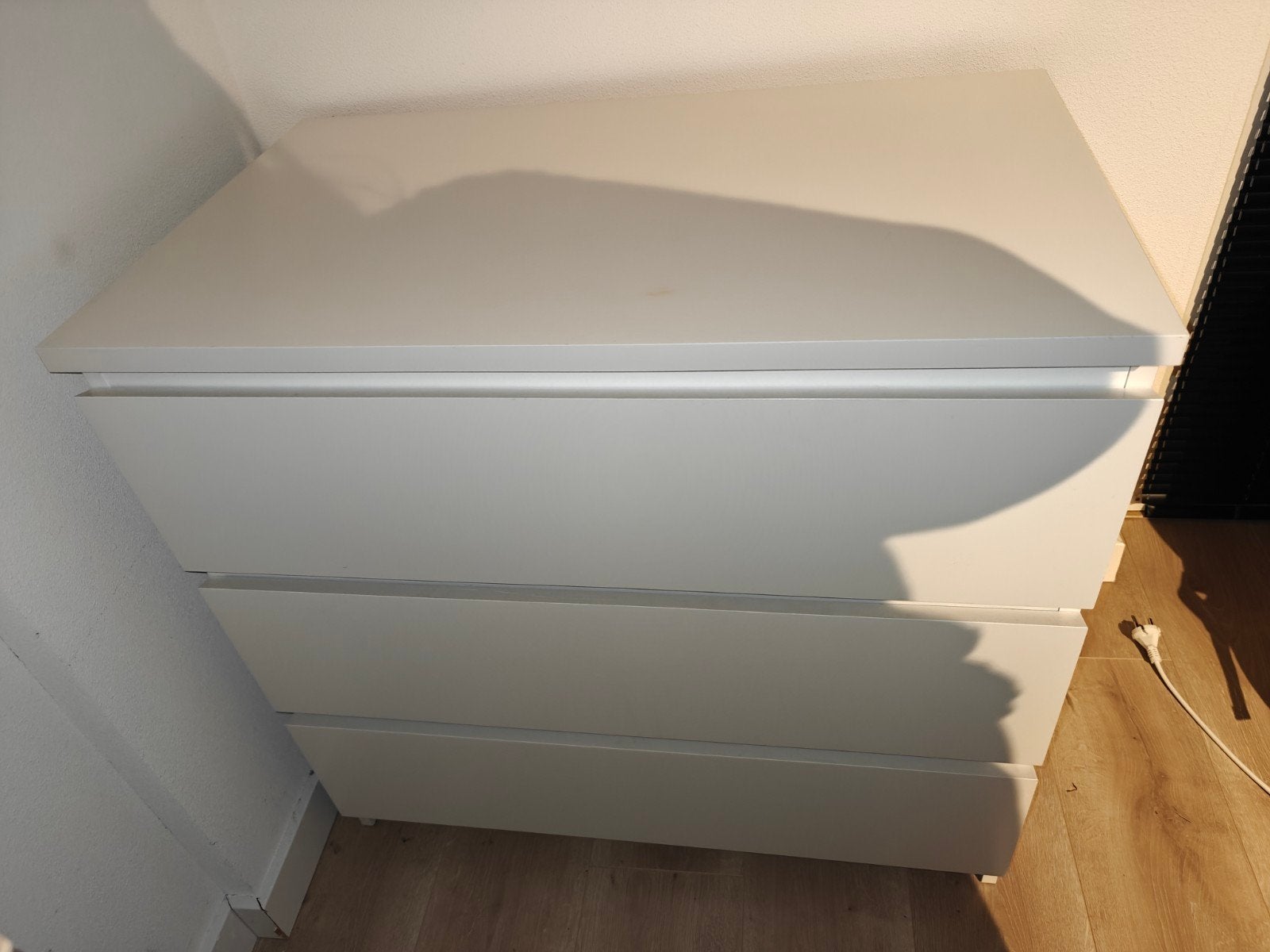 Ikea Malm ladekast met 3 lades - Zeer netjes, Huis en Inrichting, Kasten | Ladekasten, Ophalen, Gebruikt, 50 tot 100 cm, 3 of 4 laden