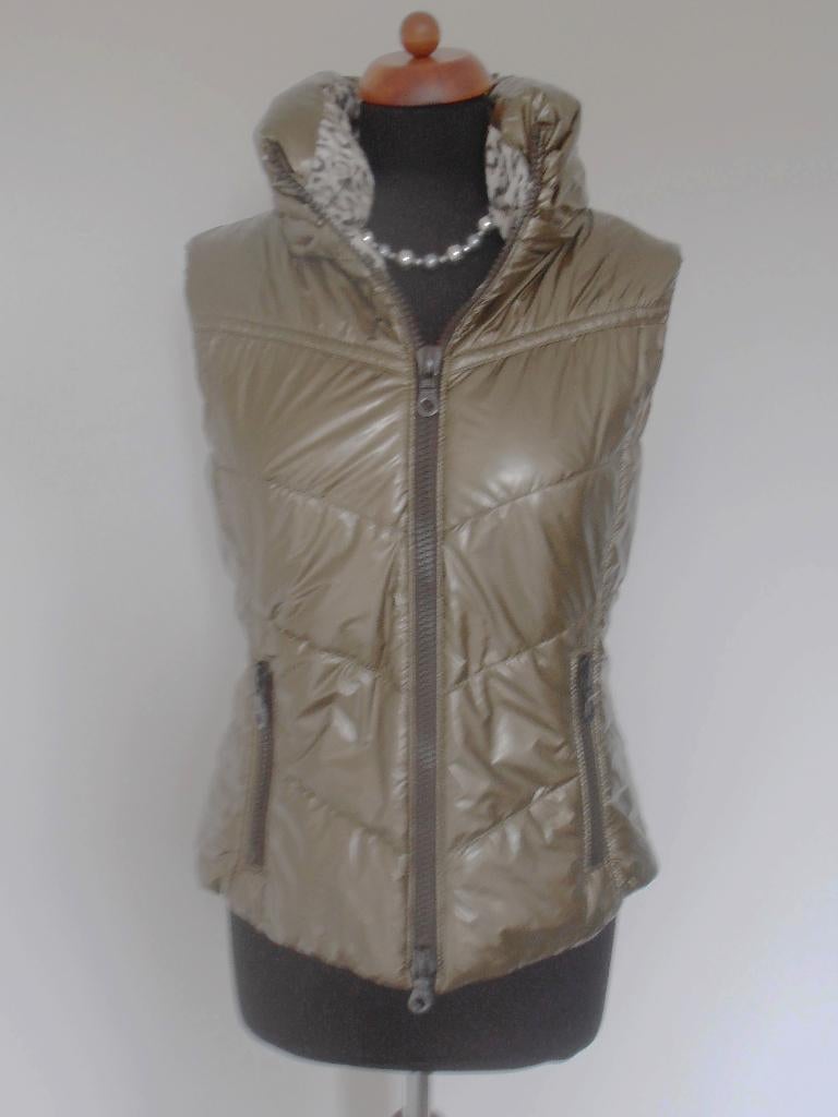 NIEUWE MarcCain - supermooie bronzen bodywarmer - 40 (N4), Maat 38/40 (M), Overige kleuren, Verzenden, Nieuw