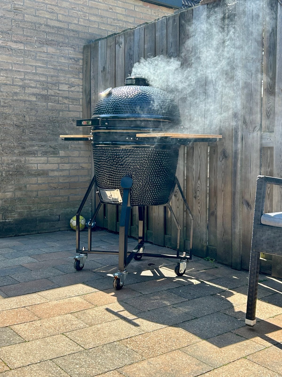 Grill Guru Large Kamado Compleet met Accessoires, Ophalen, Gebruikt