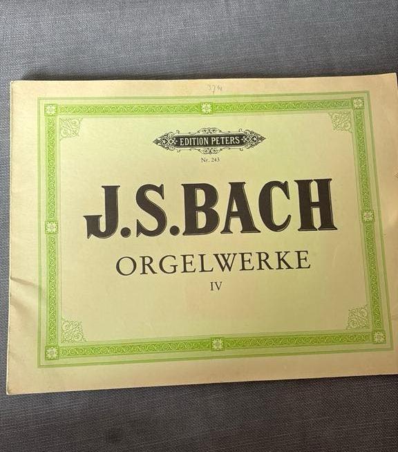Bladmuziek J.S. Bach, Ophalen of Verzenden, Zo goed als nieuw