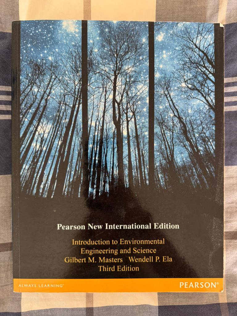 Introduction to Environmental Engineering and Science, Ophalen of Verzenden, Beta, Zo goed als nieuw, WO