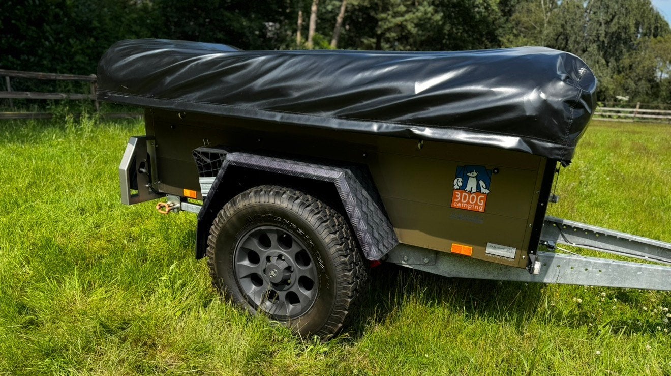 3Dog off-roader Scout-Dog +voortent, keuken en premium bed, Ophalen