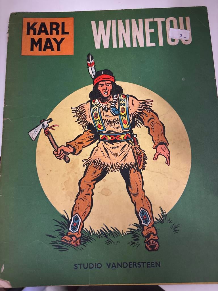 Karl May Winnetou Stripboek - Studio Vandersteen, Eén stripboek, Ophalen of Verzenden, Gelezen