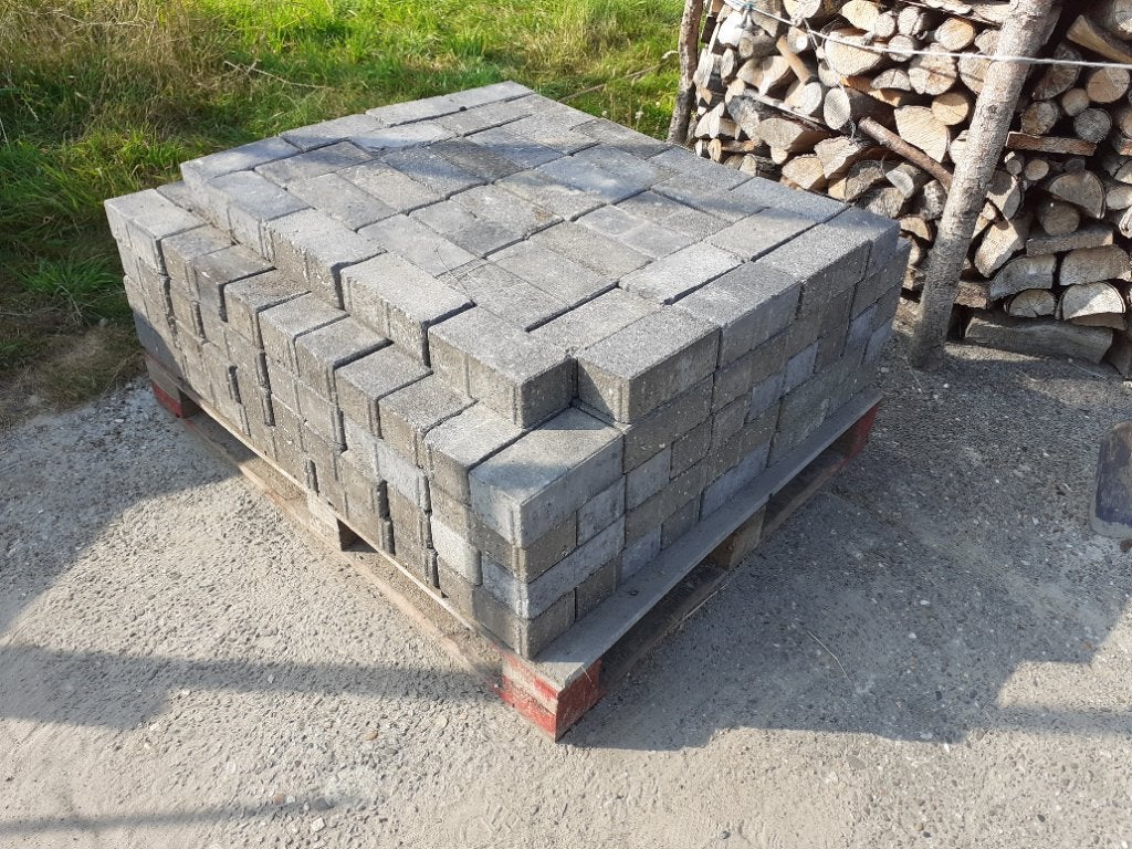 5m² Antraciet betonklinkers bkk klinkers stenen bestrating, Tuin en Terras, Tegels en Klinkers, Ophalen, Klinkers, 5 tot 10 m²