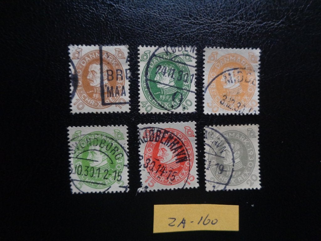 denemarken - 60ste verjaardag koning christiaan 1930(za-160), Ophalen of Verzenden, Denemarken, Gestempeld